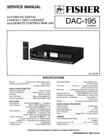 Fisher DAC-195 - Schematic 